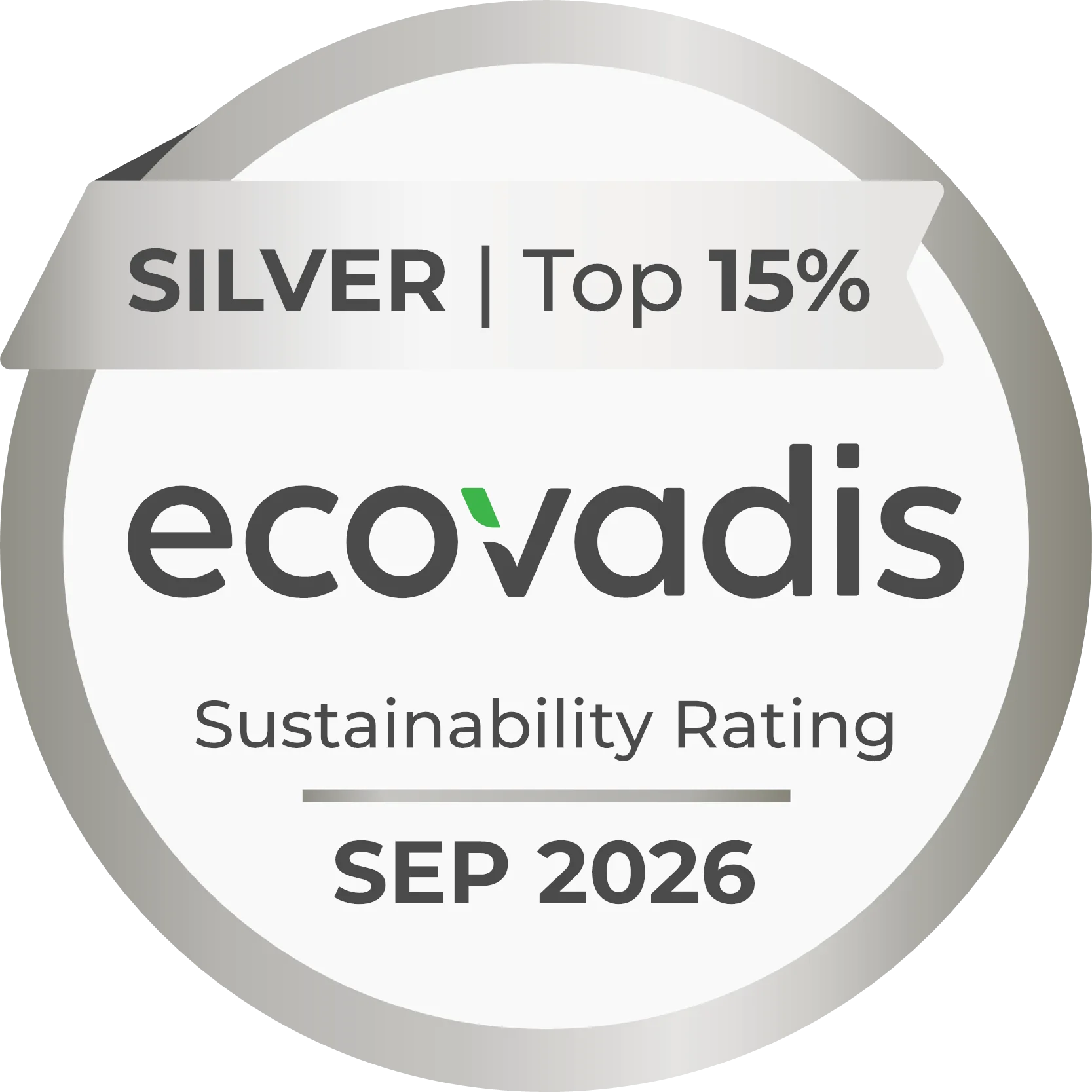 Medalla de Plata EcoVadis sep. 2026 – ALP GIEG